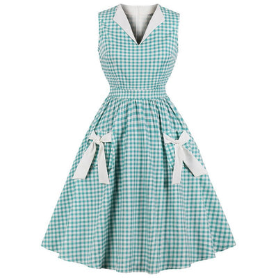 Rockabilly Gingham Ruha