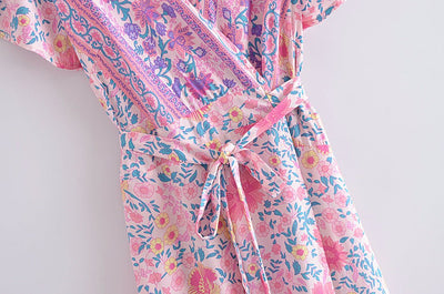 Gyönyörű 70-Es Évek Rózsaszín Ruha