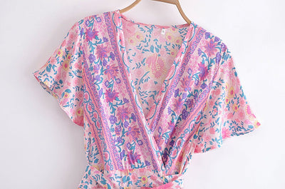 Gyönyörű 70-Es Évek Rózsaszín Ruha