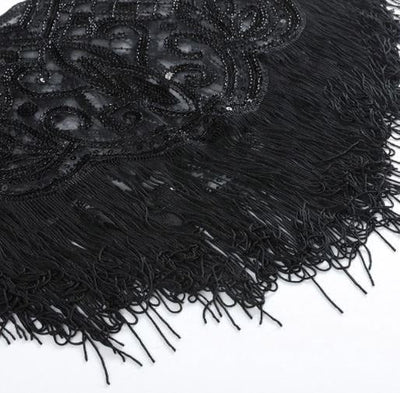 Fekete Gatsby Kendő