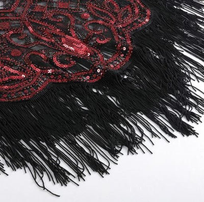 Vörös Gatsby Kendő