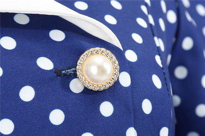 50-Es Évek Elbűvölő Kék Ruha