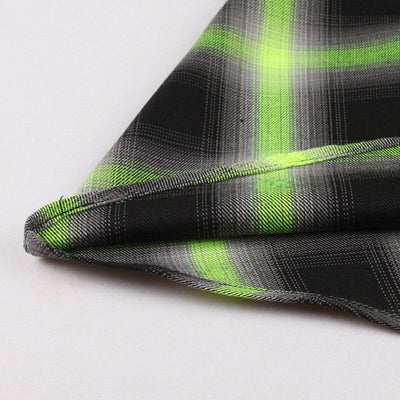 Ujjatlan Vintage Kockás Ruha