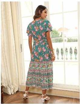 70-Es Évek Virágos Ruha