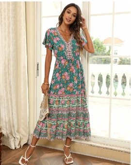 70-Es Évek Virágos Ruha