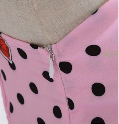 Vintage Pöttyös Ruha