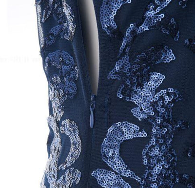 Vintage Kék 20-As Évek Ruha