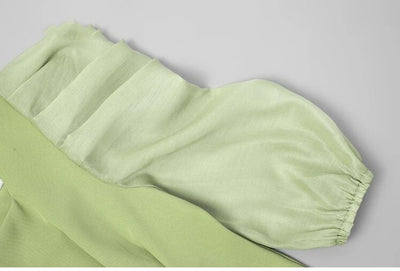 40-Es Évek Vintage Halványzöld Ruha