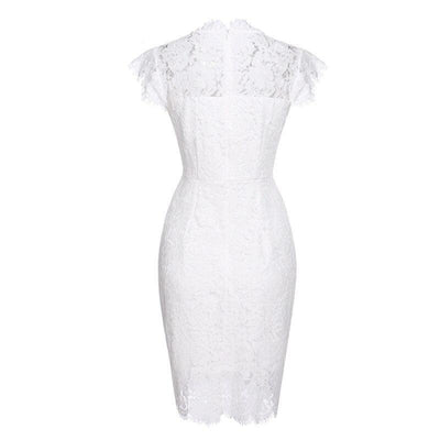 60-As Évek Csipke Esküvői Ruha