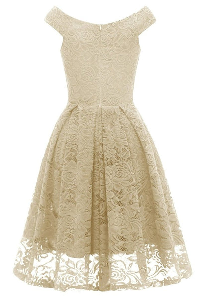 Vintage Elefántcsont Estélyi Ruha