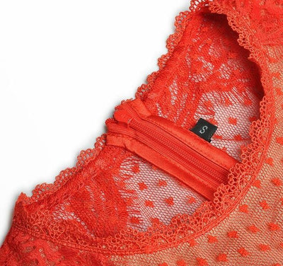 Vintage Piros Estélyi Ruha