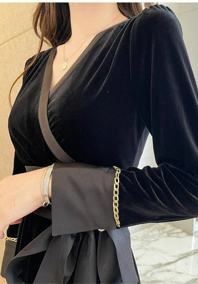 40-Es 50-Es Évek Fekete Ruha