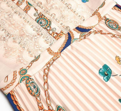 40-Es Évek Stílusú, Rózsaszín Ruha