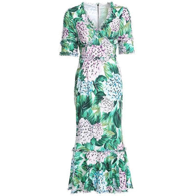 Vintage Mintás Ruha