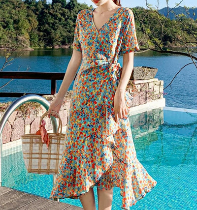 70-Es Évek Fiatal Női Ruha