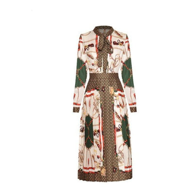 Vintage Rózsaszín Midi Ruha