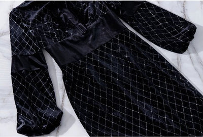 Fekete Arany Vintage Ruha