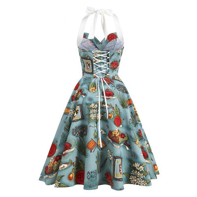 Halter Neck Pin Up Ruha