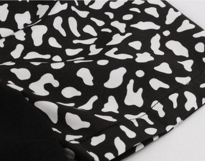 Fekete Vintage 50-Es Évek Stílusú Ruha