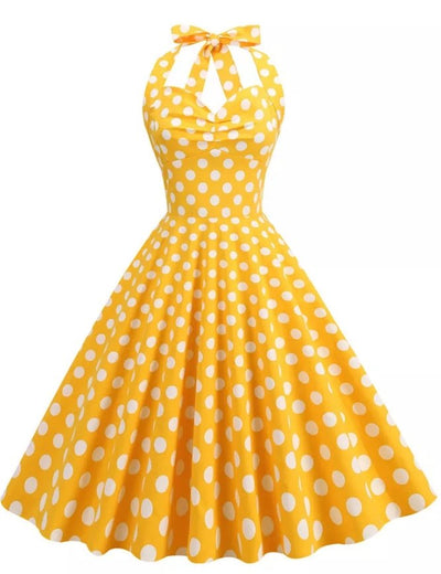 50-Es Évek Swing Ruha Csupasz Váll