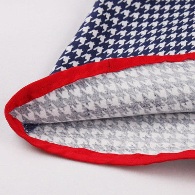 Kék Vintage Kötényes Ruha