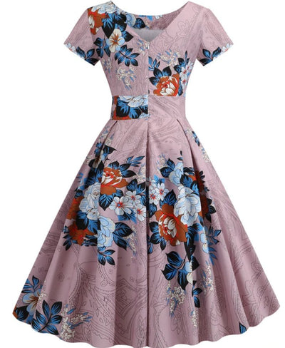 Vintage Elegáns Tunika Ruha