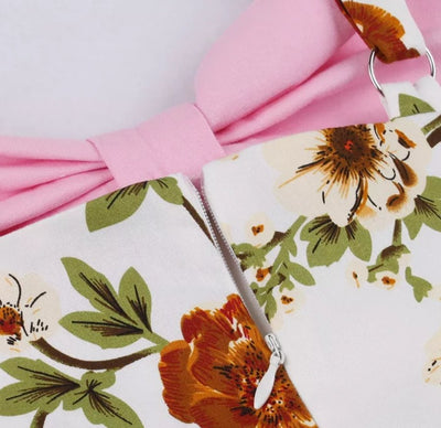 Vintage 50-Es Évek Rózsaszín Ruha