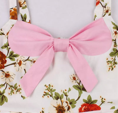 Vintage 50-Es Évek Rózsaszín Ruha