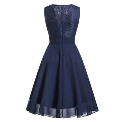 Vintage 50-Es Évek Estélyi Ruha, Sötétkék