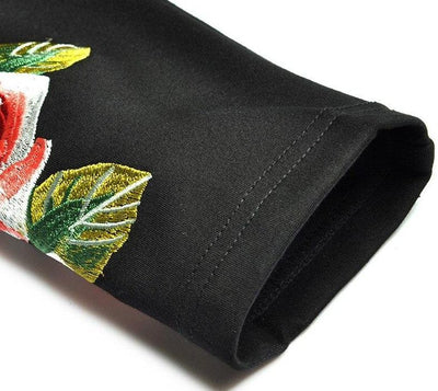 Vintage 40-Es Évek Nagy Rózsák Ruha