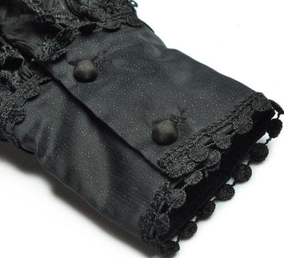 Vintage 40-Es Évek Lámpás Ujjú Ruha