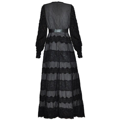 Vintage 40-Es Évek Lámpás Ujjú Ruha