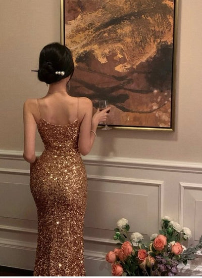 Vintage 40-Es Évek Bodycon Ruha Khaki