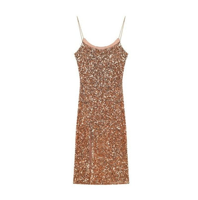 Vintage 40-Es Évek Bodycon Ruha Khaki