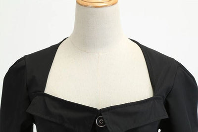 Vintage Boogie Woogie Ruha Fekete