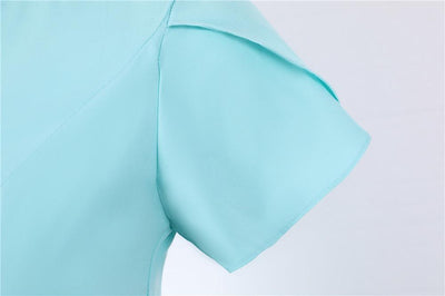 Vintage Ruha Gombok Kék