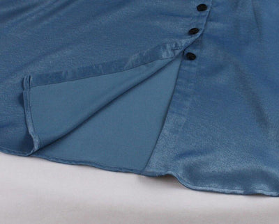 Vintage Csónak Nyakú Ruha