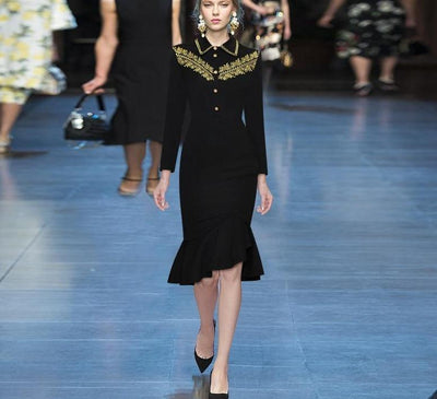 Vintage 40-Es Évek Couture Ruha