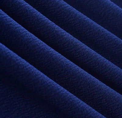 Vintage Ceruza Elegáns Sötétkék Ruha