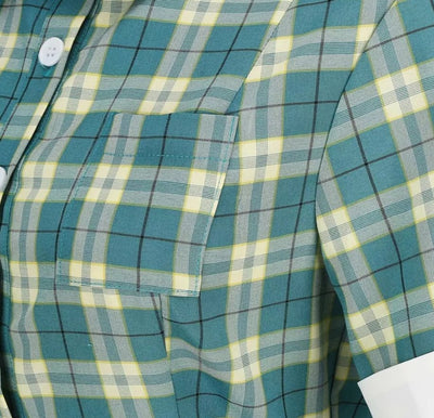 Vintage Zöld Scotland Ruha