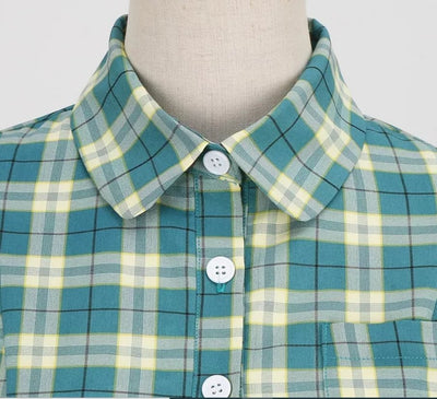 Vintage Zöld Scotland Ruha