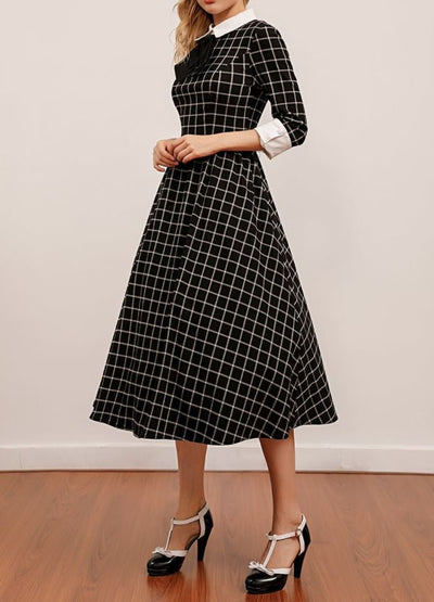 Őszi Formális Vintage Ruha