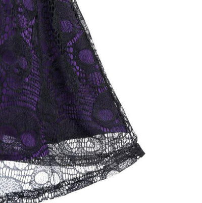 Vintage Gótikus Lila Ruha