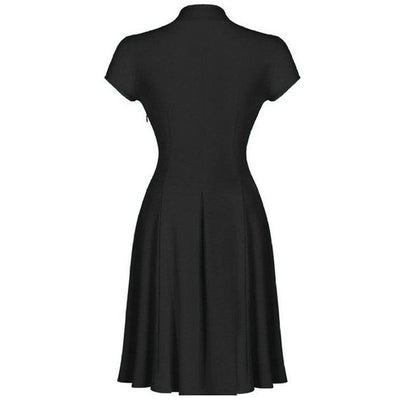 Vintage Plus Size 50s Ruha Fekete