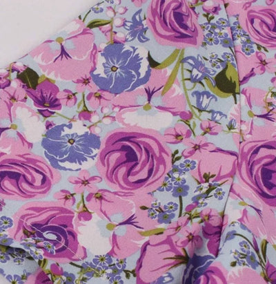 Vintage Nagyméretű, Magas Derekú Ruha, Lila