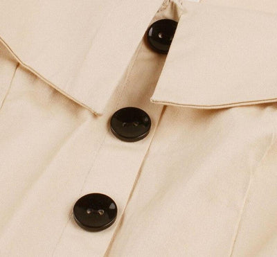 A 60-As Évek Audrey Hepburn Bézs Ruha