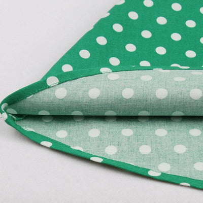 Vintage Nagyméretű Zöld Öves Ruha