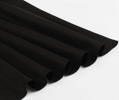 Vintage Hepburn Ruha Fekete