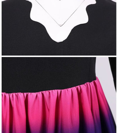 Vintage Téli Égbolt Karácsonyi Ruha