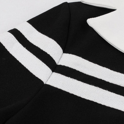 Vintage Téli Ruha Fekete